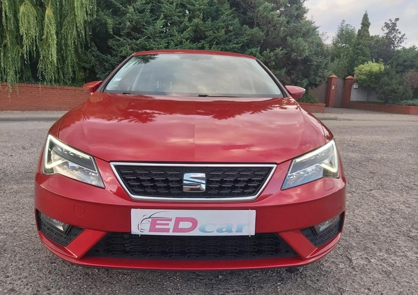 Seat Leon cena 54900 przebieg: 102000, rok produkcji 2018 z Czarnków małe 497